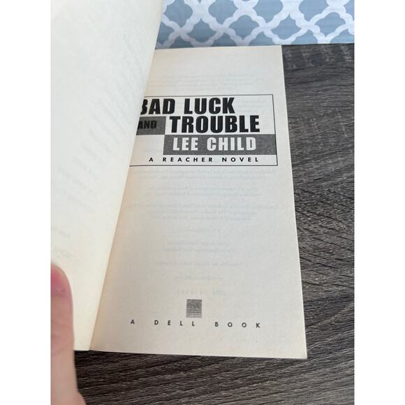 Bad Luck and Trouble by Lee Child Paperback Book Pre-Loved - Picture 5 of 6